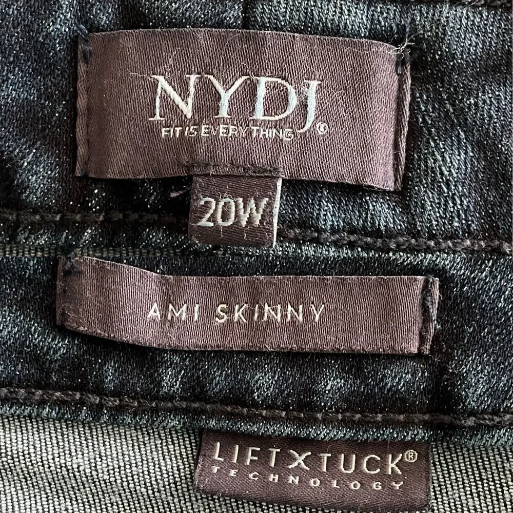 NYDJ Ami Skinny Lift Tuck Slimming Technology Jeans Blue 20W